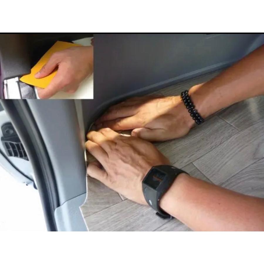 ハイエース スーパーGLワイド用フルフロアーマット ヘリンボーン