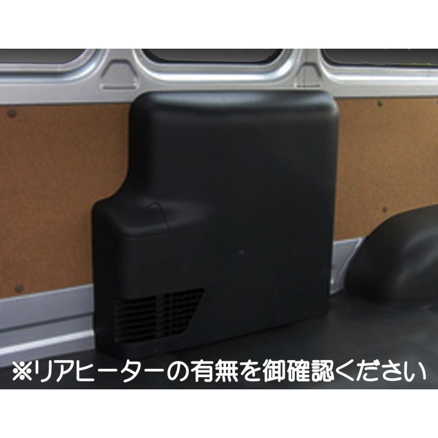 200系ハイエース/DX標準幅ボデー用フルフロアーマット/白黒 200系ハイエース/DX標準幅ボデー用フルフロアーマット/白黒