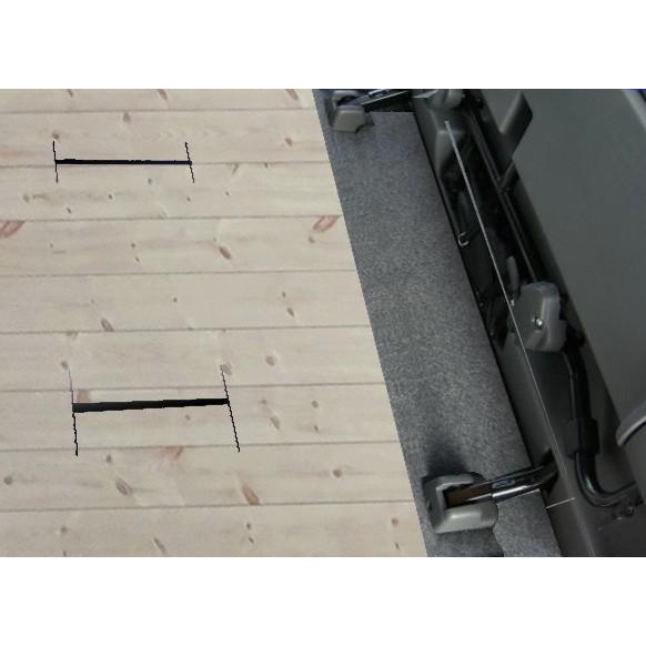 200系ハイエース スーパーGL標準幅幅用セミフルフロアーマット