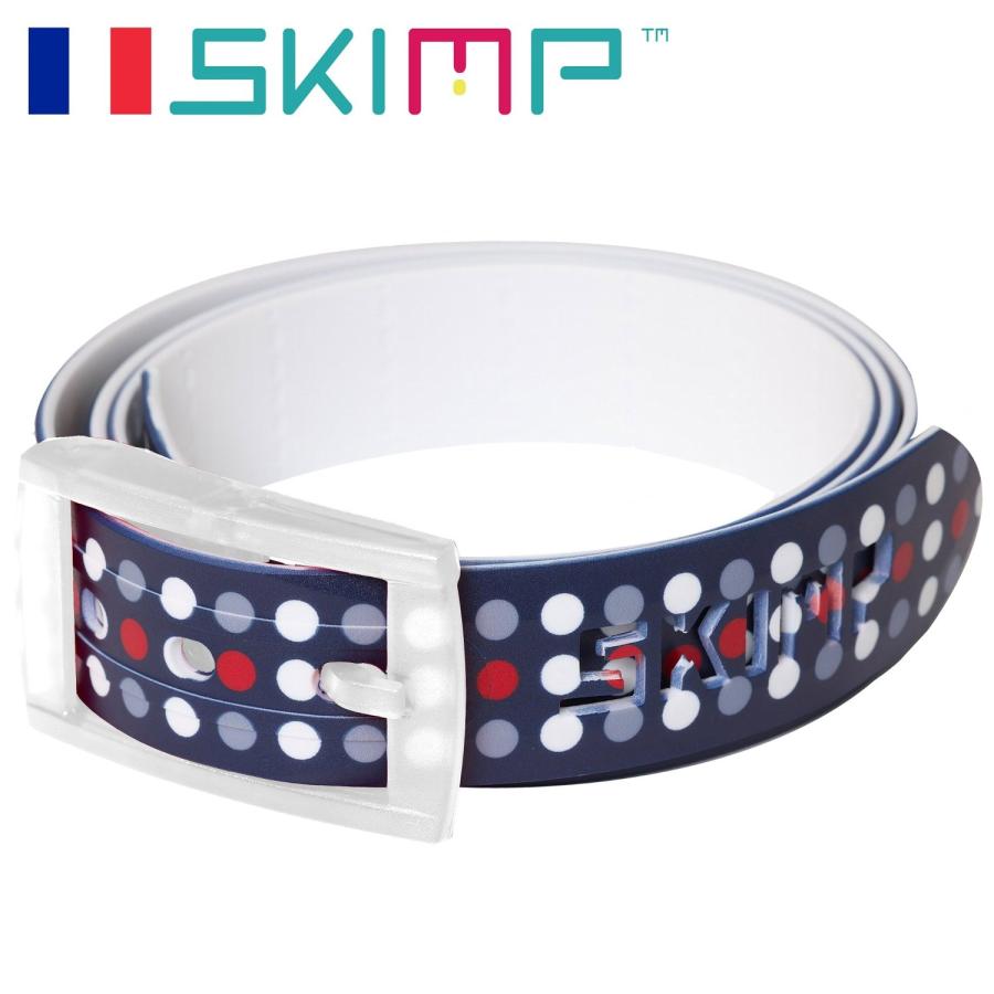 ベルト 春 夏 ゴルフウェア 乗馬 スポーツ 防水 洗えるベルト 水玉 ドット 紺 赤 白 メンズ レディース ロングサイズ 140cm TPU素材【ドット3】 | ブランド登録なし | 01