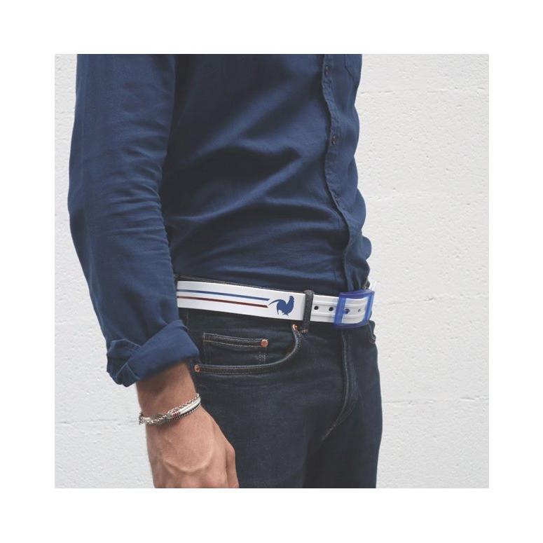 ベルト 春 夏 ゴルフ 乗馬 スポーツ 防水 洗えるベルト フランス国鳥 雄鶏 トリコロール ニワトリ メンズ レディース ロングサイズ 140cm TPU素材【ココリコ】 | ブランド登録なし | 05