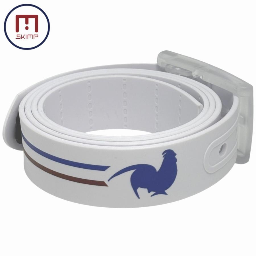 ベルト 春 夏 ゴルフ 乗馬 スポーツ 防水 洗えるベルト フランス国鳥 雄鶏 トリコロール ニワトリ メンズ レディース ロングサイズ 140cm TPU素材【ココリコ】 | ブランド登録なし | 02