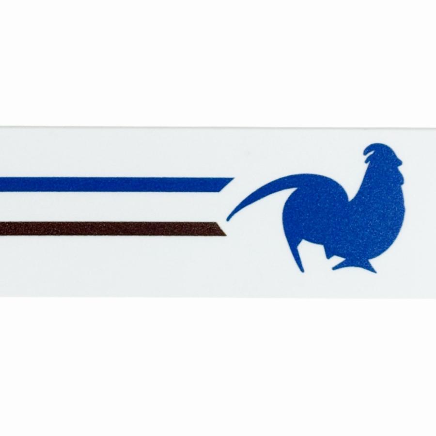 ベルト 春 夏 ゴルフ 乗馬 スポーツ 防水 洗えるベルト フランス国鳥 雄鶏 トリコロール ニワトリ メンズ レディース ロングサイズ 140cm TPU素材【ココリコ】 | ブランド登録なし | 03