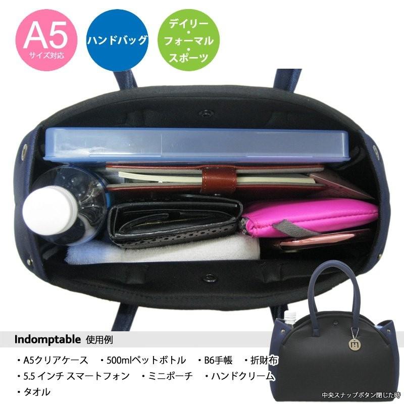 ネオプレン トートバッグ ハンドバッグ バッグ ブランド 春 夏 洗える ネオプレーン ウェットスーツ素材 レディース 軽量 ゴルフ 旅行 丸型 紺青&水色 | ブランド登録なし | 04
