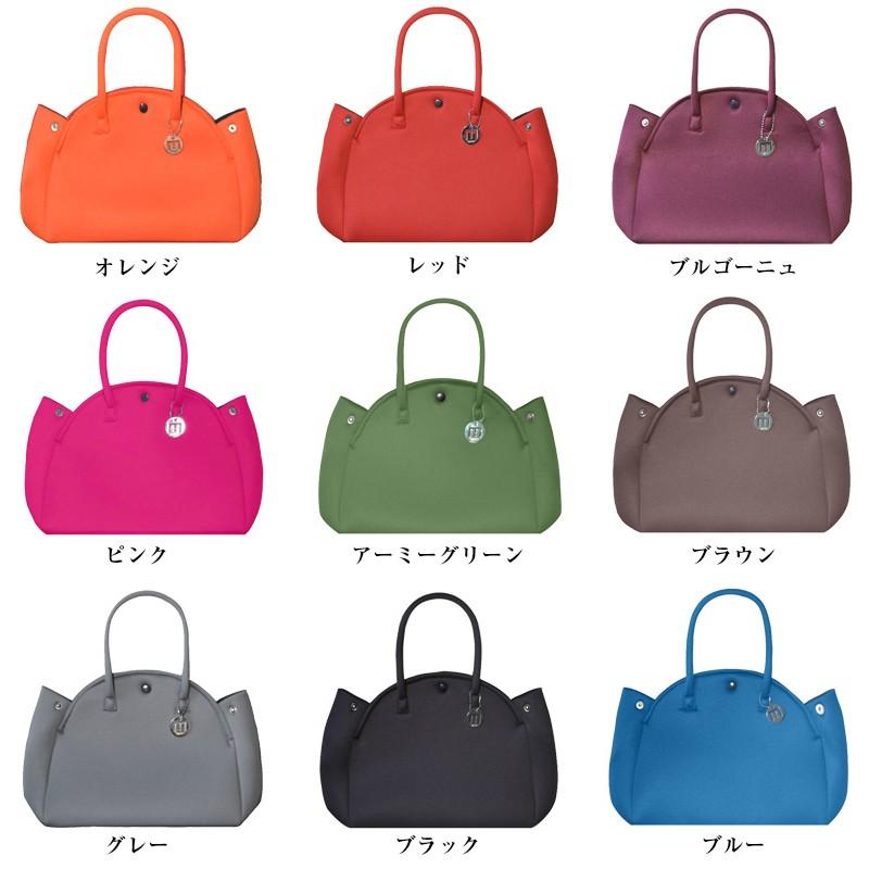 ネオプレン トートバッグ ハンドバッグ バッグ ブランド 春 夏 洗える ネオプレーン ウェットスーツ素材 レディース 軽量 ゴルフ 旅行 丸型 全色 | ブランド登録なし | 11