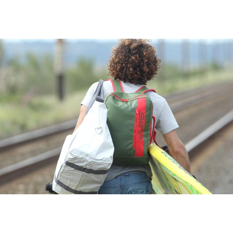 男女用の明るい革防水スタンドバッグgolfトレンドファッションバッグ