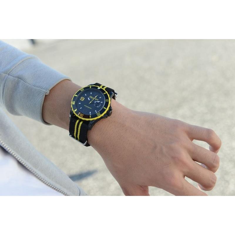 腕時計 メンズ 洗える ベルト ブランド 腕時計 紳士 Natoベルト ゴルフ 乗馬 春 夏 大人 10atm フランス Skimp Watch 44mm カーキ 緑 Wc44 09 Skimp ヤフーショッピング店 通販 Yahoo ショッピング