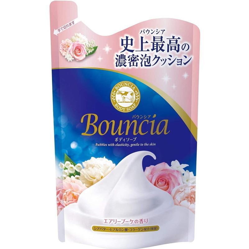 牛乳石鹸 バウンシア ボディソープ エアリーブーケの香り 詰替用 400ml｜skin100