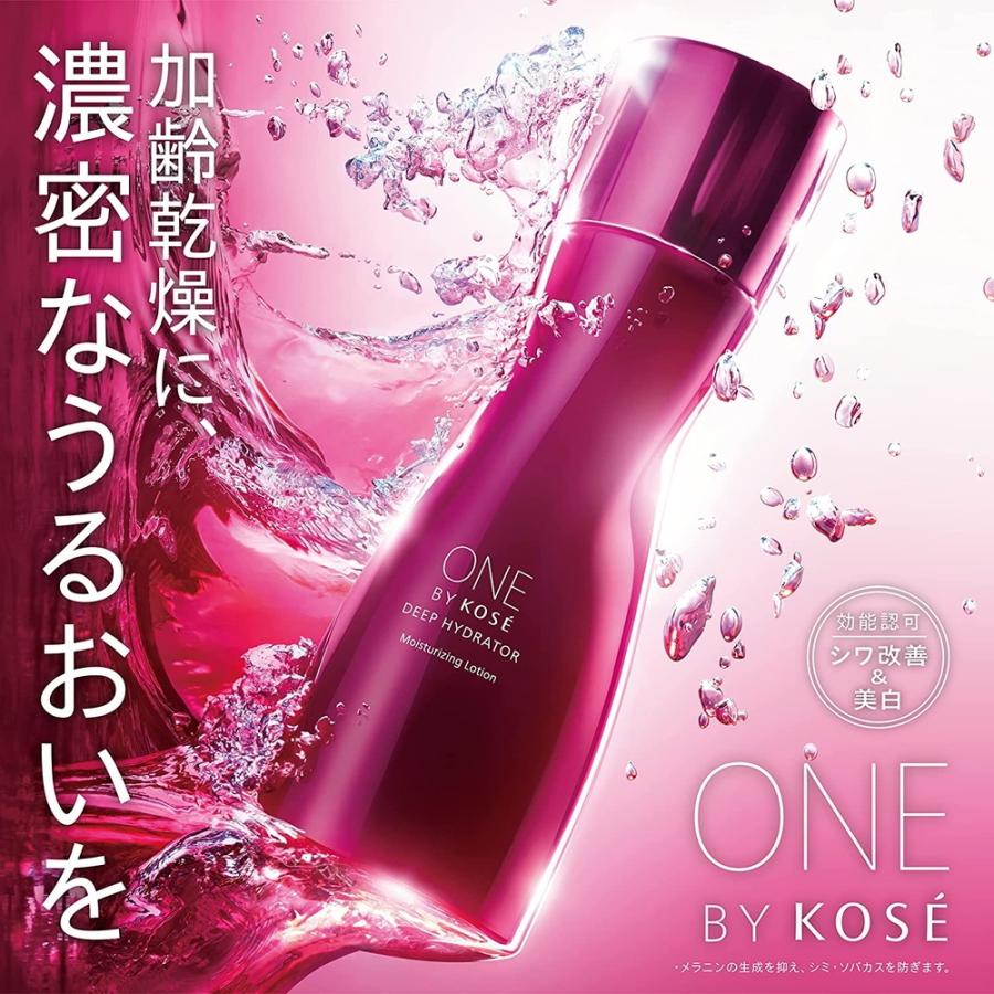 【サンプル付き】コーセー ONE BY KOSE ワンバイコーセー ディープ ハイドレーター 化粧水 160mL｜skin100｜04