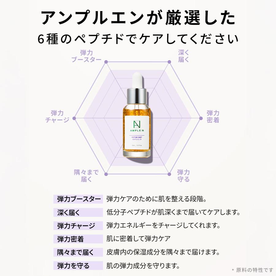 AMPLE：N（アンプルエヌ） 限定GIFT付 公式代理店 国内発送 とろける糸