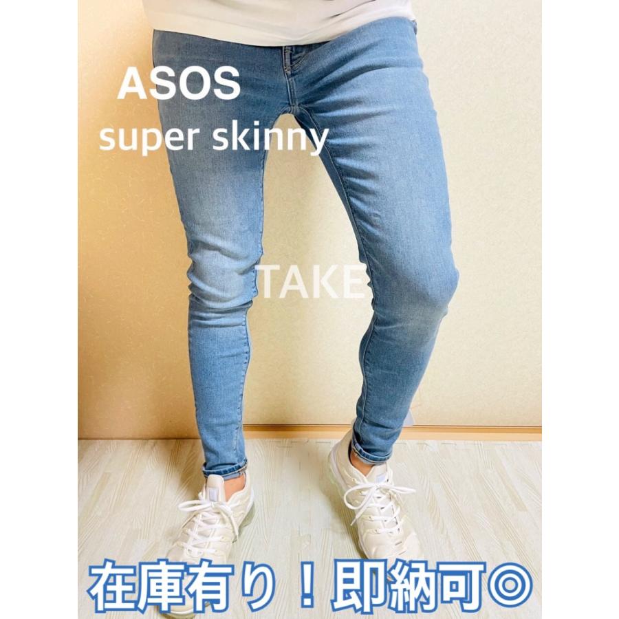 asos エイソス スーパースキニーパンツ スキニーデニム スキニーパンツ :asos-004:World skinny TAKE - 通販