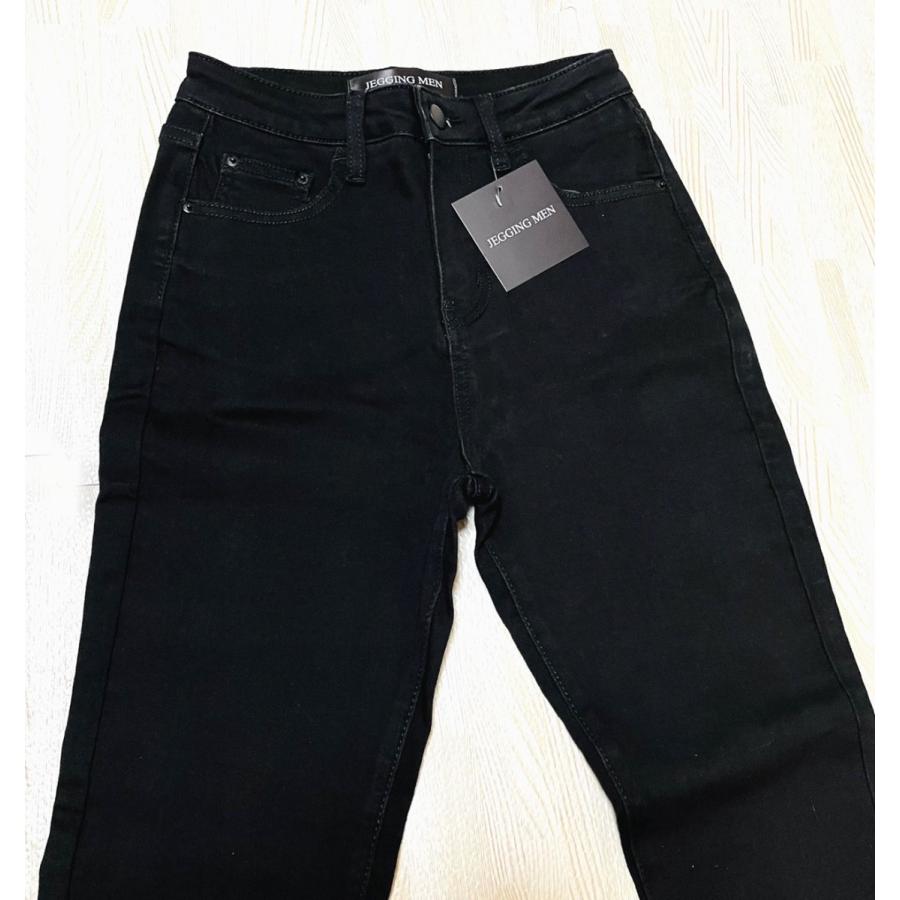 JEGGING MEN ジェギングメン スキニーパンツ スキニーデニム ブラック 