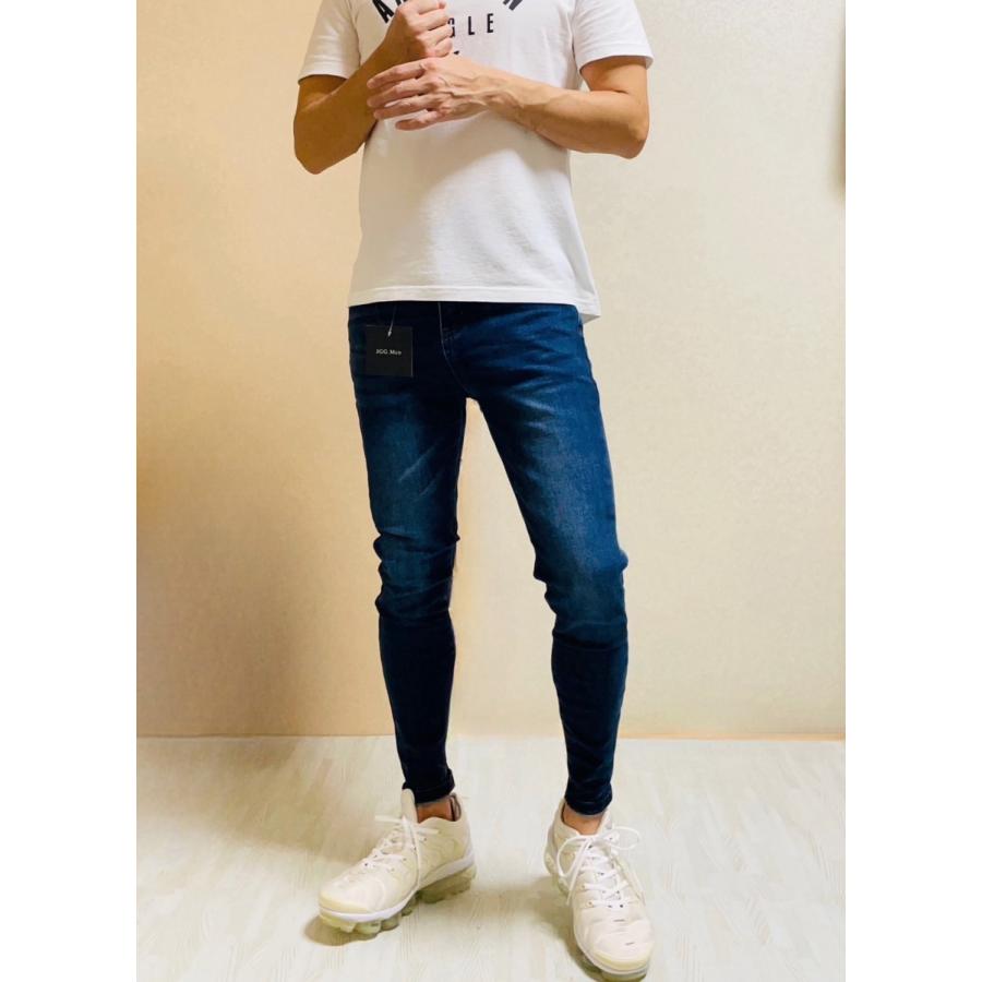 JGG.Men ジェギングメン スキニーパンツ スキニーデニム ブルー JGG.Men ジェギングメン スキニーパンツ スキニーデニム ブルー