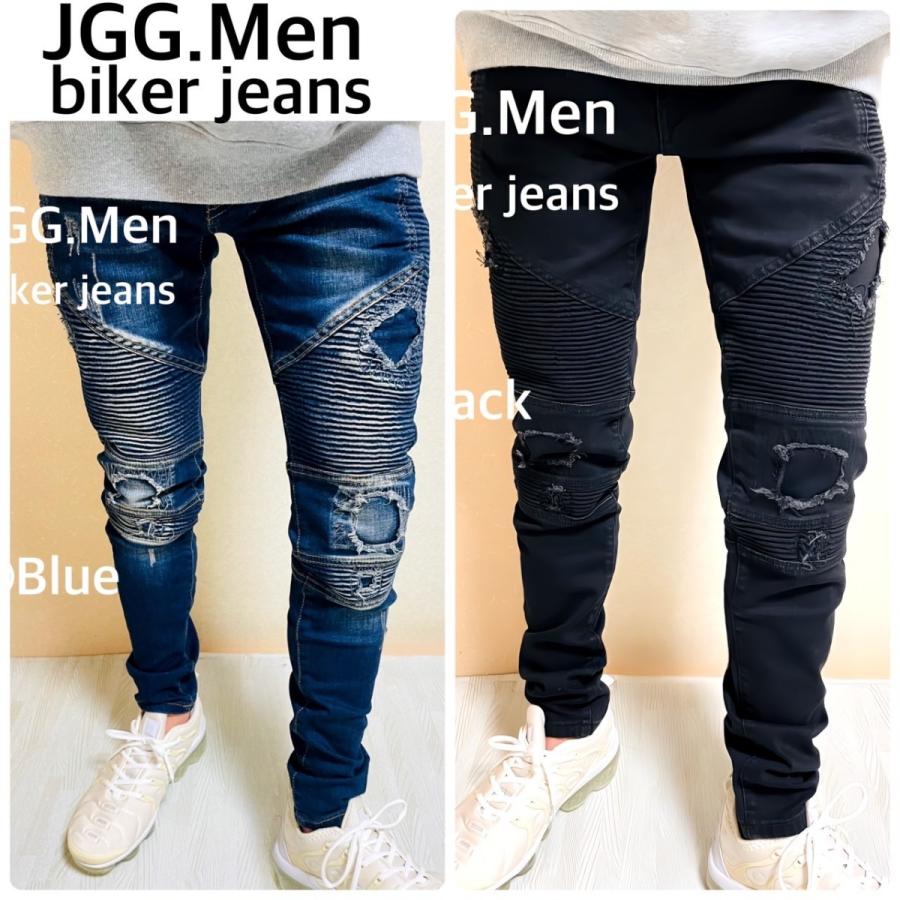 JGG.Men ジェギングメン スキニー スキニーパンツ バイカー JGG.Men ジェギングメン スキニー スキニーパンツ バイカー