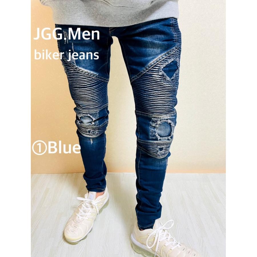 JGG.Men ジェギングメン スキニー スキニーパンツ バイカー JGG.Men ジェギングメン スキニー スキニーパンツ バイカー
