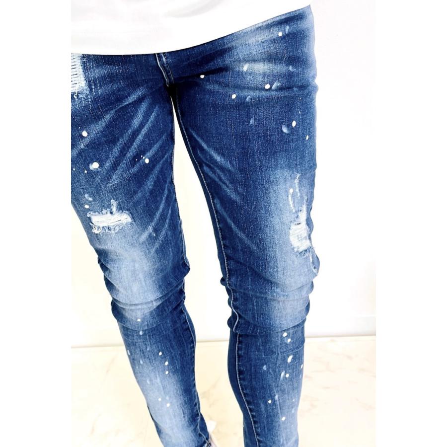 JGG.Men（ジェギングメン）SUPER SKINNY DAMAGE DENIM スーパー