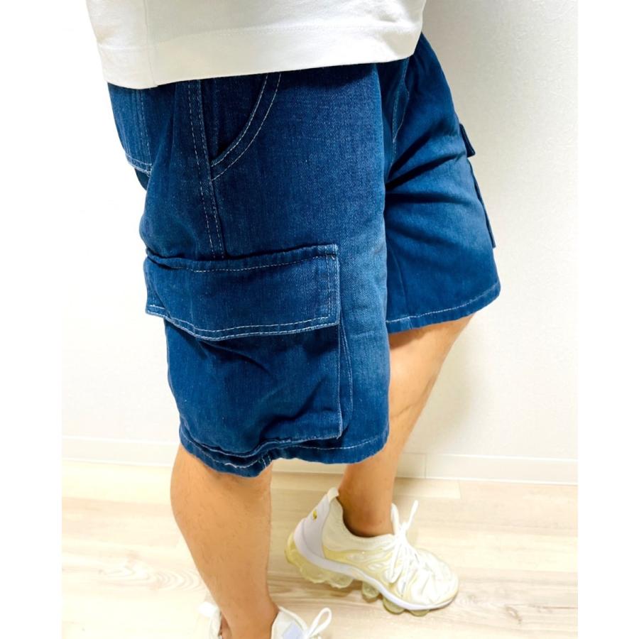 LGBデニムハーフパンツ ユニセックス】デニムハーフパンツ | ファッション通販サイト NUGU