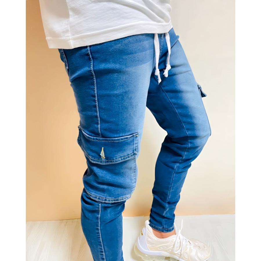JGG.Men ジェギングメン スウェットデニム スキニーパンツ JGG.Men ジェギングメン スウェットデニム スキニーパンツ
