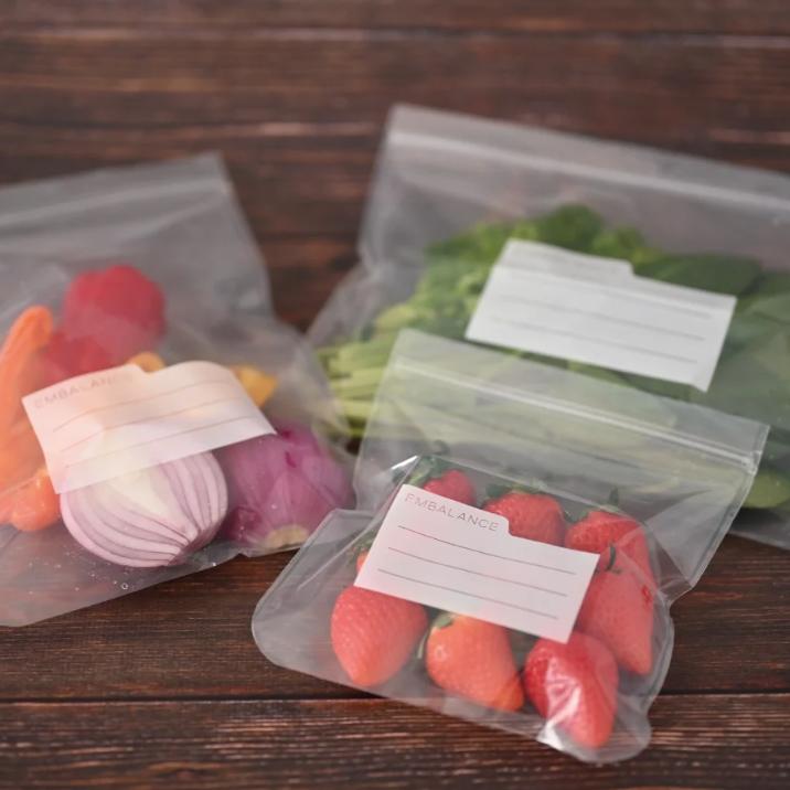 エンバランス ジッパーバッグ バラエティセット 他全5種 鮮度保持袋 野菜 果物 お米 保存袋 冷蔵 冷凍 ウィルマックス Wilmax 日本製 メール便 | EMBALANCE | 01