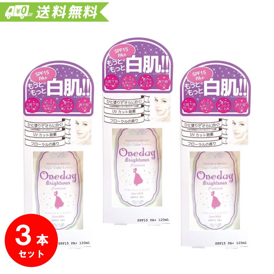 ワンデイブライトナープレミアム 120ml セラ 3個セット ワンデー