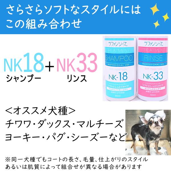 ラファンシーズ ノンF.P. NK シャンプー リンス 200ml   無香料 無着色 犬 チワワ 低刺激 おすすめ シャンプーの仕方｜skipdog010420｜09