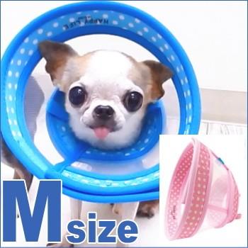 エリザベスカラー ベル型 水玉プリント Sサイズ チワワ 小型犬 去勢 避妊 手術 介護 保護 26 チワワ専門店スキップドッグ 通販 Yahoo ショッピング