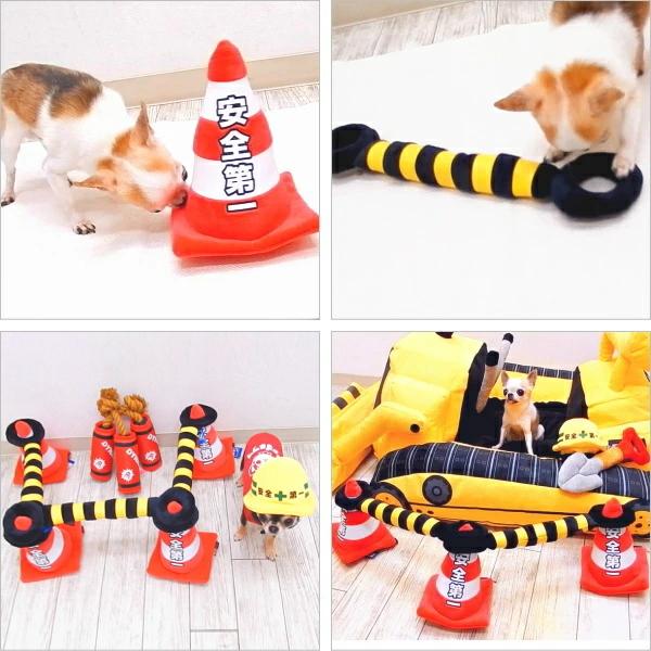 安全第一 工事現場 トイ 犬 おもちゃ ぬいぐるみ 噛む チワワ 小型犬 ペット 2932 チワワ専門店スキップドッグ 通販 Yahoo ショッピング