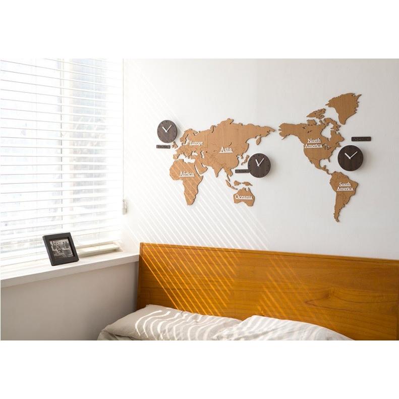 Mo Ro正規輸入品 壁掛け時計 世界地図 World Time Bio 世界時計 Clock Worldtime Bio インテリア雑貨 Skip 通販 Yahoo ショッピング