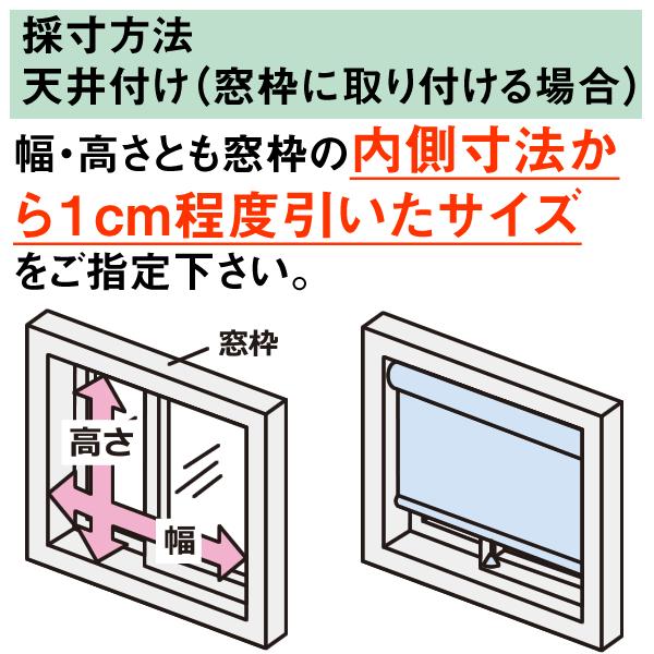 ロールスクリーン SHADE 遮光2級（遮光率99.8％以上／安眠生地） 横幅