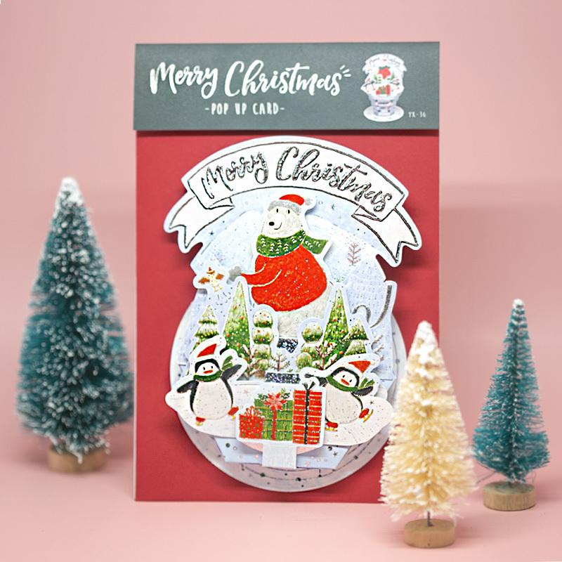 3d 立体 クリスマス カード シロクマのサンタさんとペンギン達 Pop Up Xmas ギフト カード クリスマスグリーティングカード 封筒付き ポップアップ Yx 36 インテリア雑貨 Skip 通販 Yahoo ショッピング