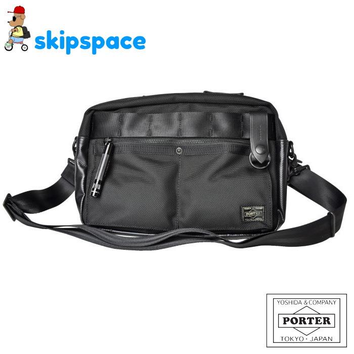 ポーター　ヒート　ショルダーバッグ　703-07970　ブラック　吉田カバン PORTER HEAT ボックス B5サイズ対応 | PORTER