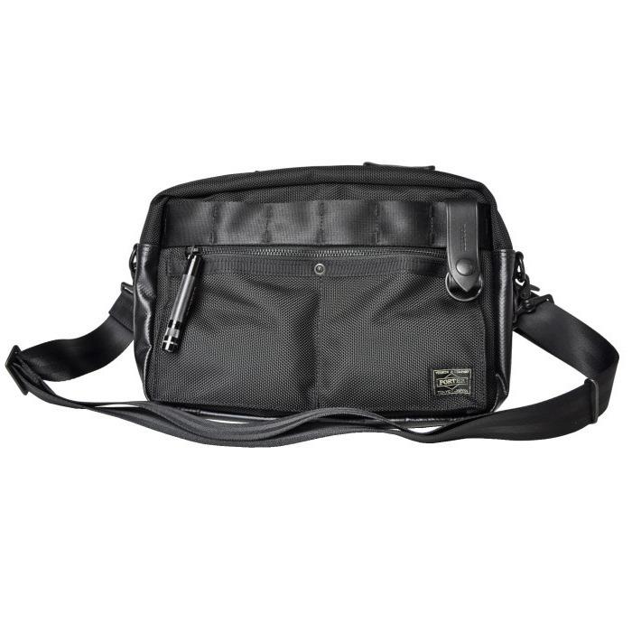 ポーター　ヒート　ショルダーバッグ　703-07970　ブラック　吉田カバン PORTER HEAT ボックス B5サイズ対応 | PORTER | 01