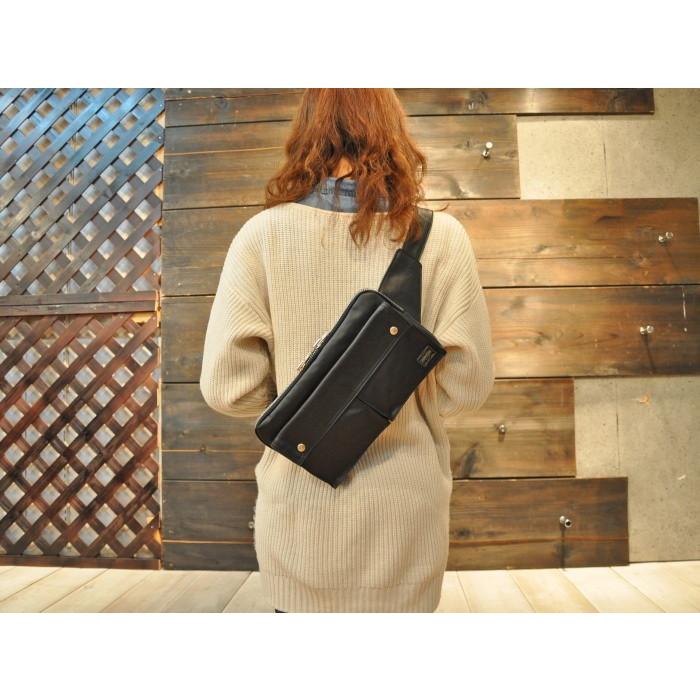 PORTER ポーター フリースタイル ウェストバッグ 707-07147 ブラック