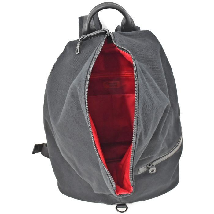 C'omodo+plust(コモドプラスト)　エシレ　リュックサック　C5-ECH01　ブラック　デイパック リュックサック 帆布 日本製 | C'omodo+plust | 06