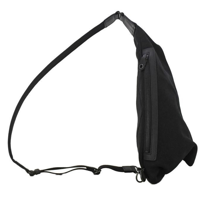 C'omodo+plust(コモドプラスト)　エシレ　ボディーバッグ　C5-ECH03　ブラック　ボディバッグ ワンショルダーバッグ スリングショルダーバッグ 帆布 日本製 | C'omodo+plust | 03