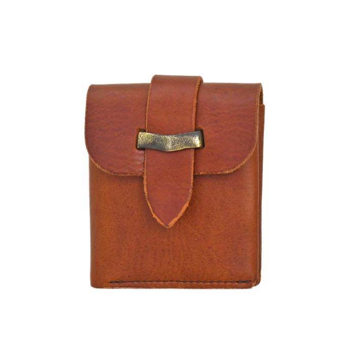 池之端銀革店　Cramp　クランプ　3つ折り財布　ブライドルレザー　キャメル CLAMP 池之端銀革店 財布 Cramp クランプ メンズ レディース