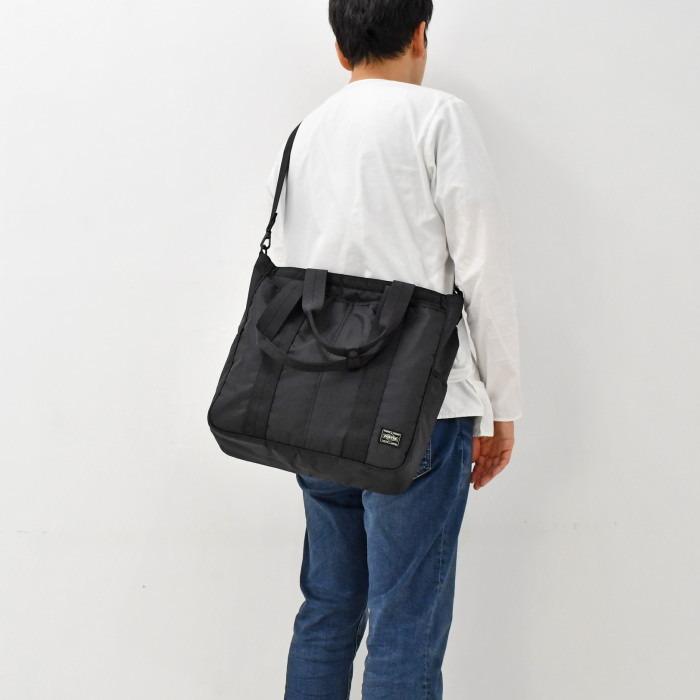 ポーター　フラッシュ　2WAYトートバッグ　689-05937　ブラック　吉田カバン PORTER FLASH トート 手提げ 肩掛け ショルダーバッグ | PORTER | 09