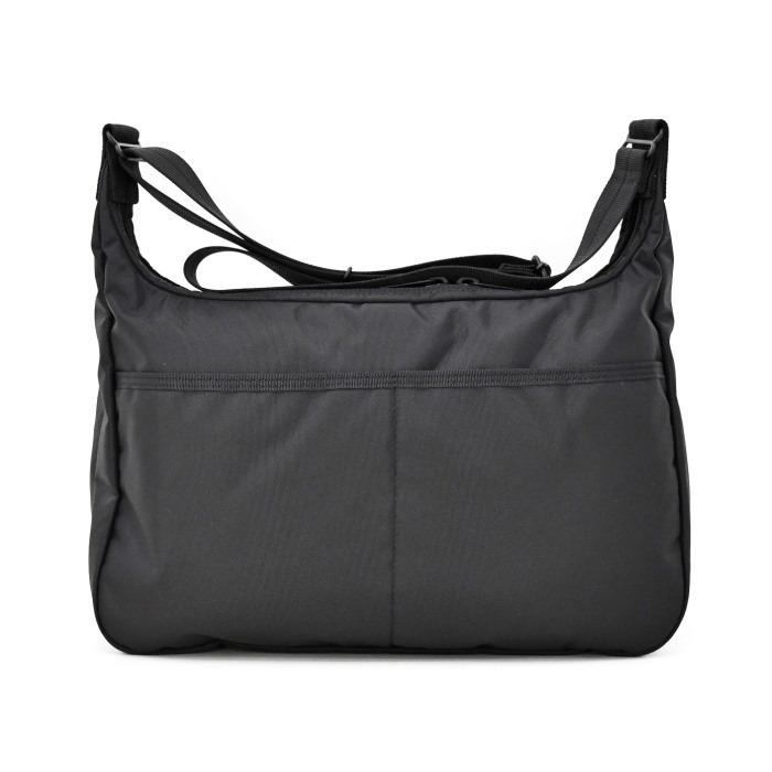 ポーター　フラッシュ　ショルダーバッグ　689-05938　ブラック　吉田カバン PORTER FLASH 撥水 フロントポケット 舟形 | PORTER | 02