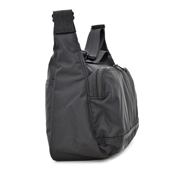 ポーター　フラッシュ　ショルダーバッグ　689-05938　ブラック　吉田カバン PORTER FLASH 撥水 フロントポケット 舟形 | PORTER | 03