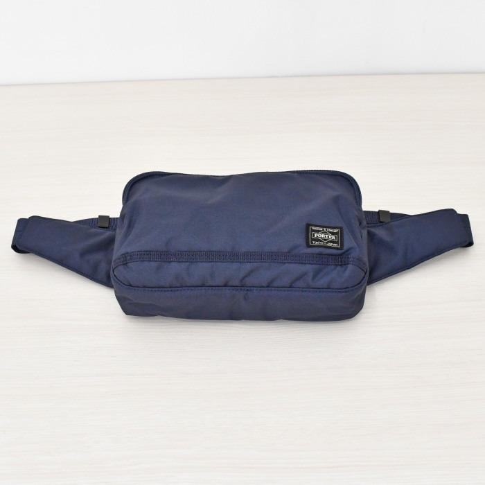 ポーター　フラッシュ　ウェストバッグ　689-05942　ネイビー　吉田カバン PORTER FLASH ヒップバッグ ボディーバッグ ボディバッグ ボックス型 | PORTER | 04
