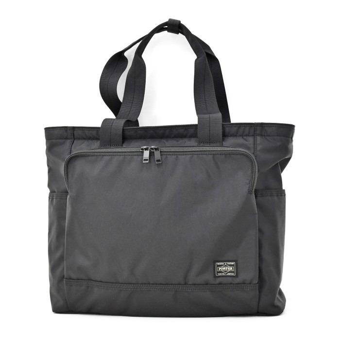 ポーター　フラッシュ　トートバッグ　689-05948　ブラック　吉田カバン PORTER FLASH トート 手提げ 肩掛け | PORTER | 01