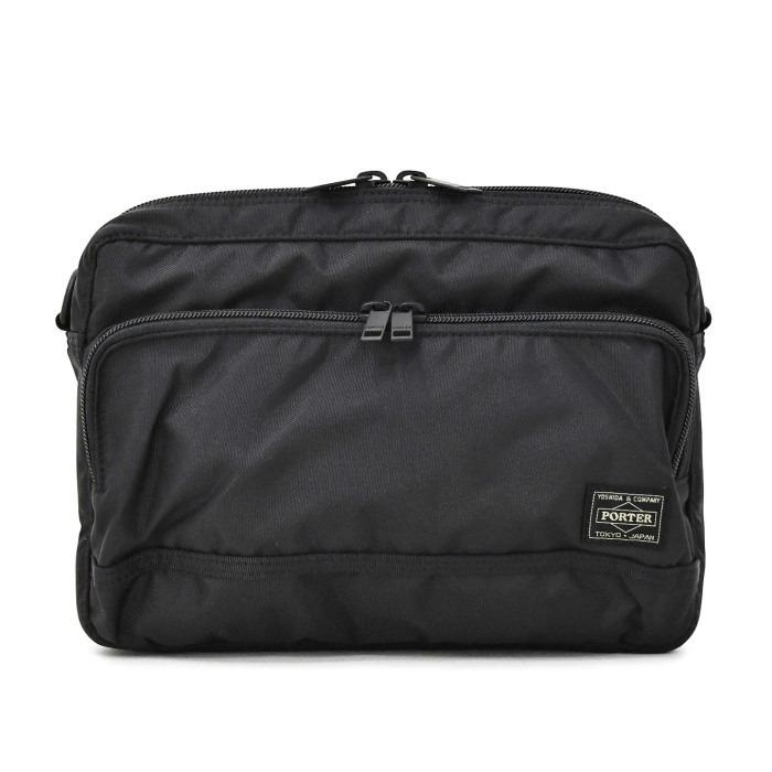 ポーター　フラッシュ　ショルダーバッグ　689-05949　ブラック　吉田カバン PORTER FLASH ショルダー 肩掛け ボックス | PORTER | 02