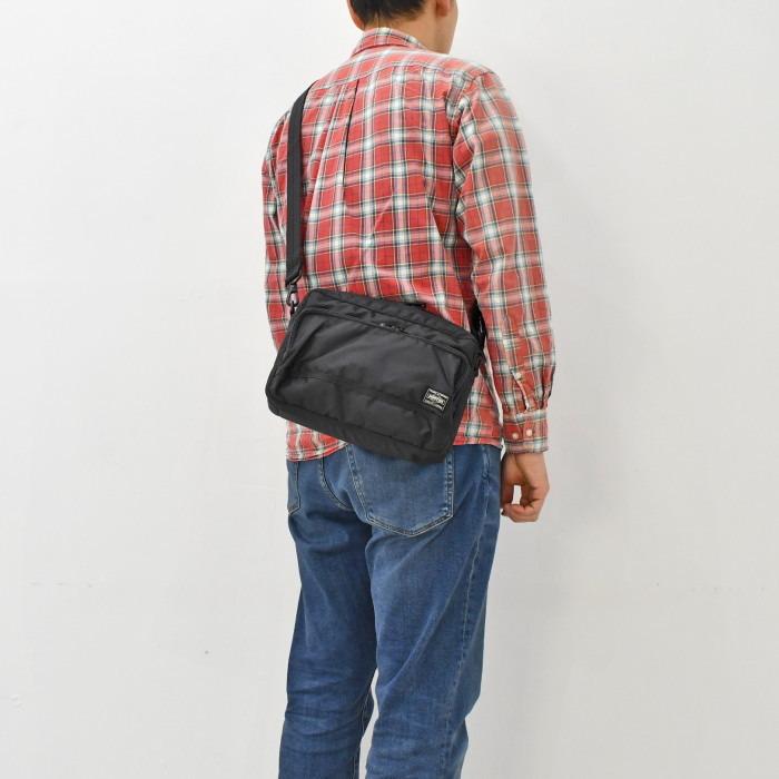ポーター　フラッシュ　ショルダーバッグ　689-05949　ブラック　吉田カバン PORTER FLASH ショルダー 肩掛け ボックス | PORTER | 08