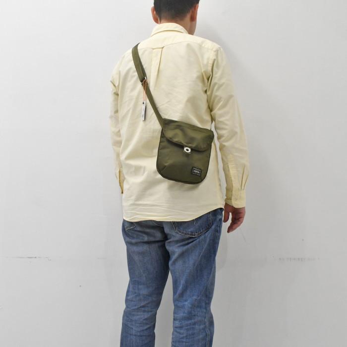 [極美品] PORTER FORTH ショルダーバッグ サコッシュ カーキ FORCE(フォース) SHOULDER POUCH | 吉田カバンホームページ | YOSHIDA