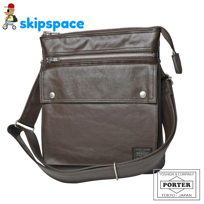 PORTER ポーター フリースタイル ショルダーバッグ 707-07145 ブラウン