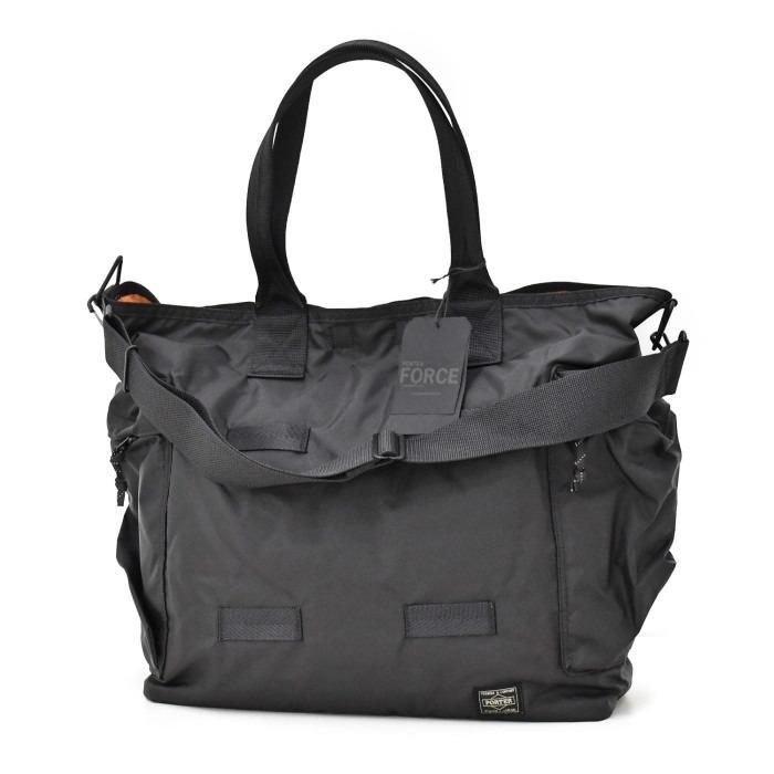 PORTER FORCE/ポーターフォース 855-07500 ブラック トート PORTER ポーター フォース 2WAYトートバッグ 855-07500 ブラック 吉田
