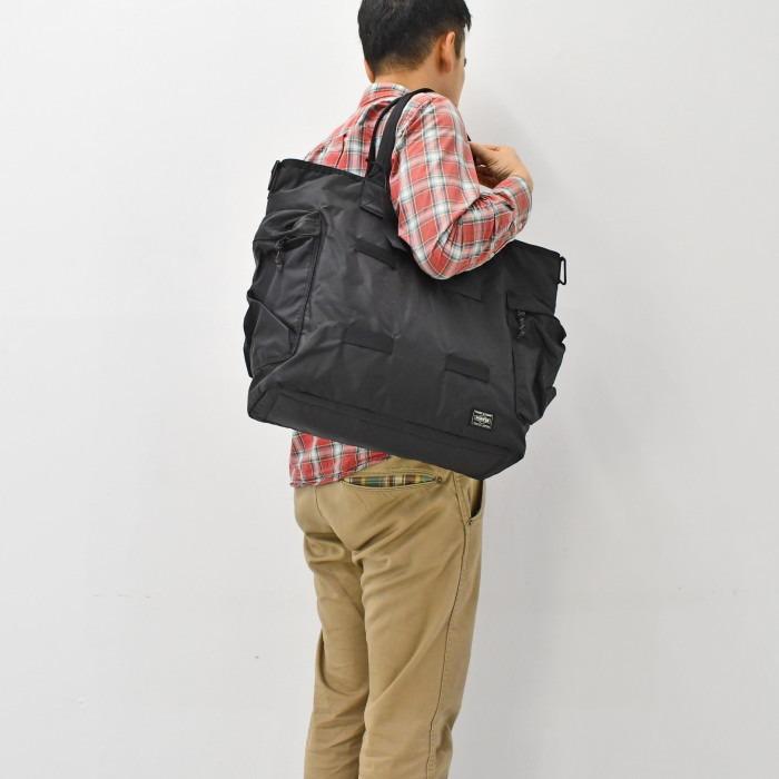 PORTER ポーター フォース 2WAYトートバッグ 855-07500 ブラック 吉田