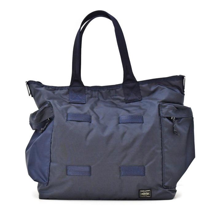 PORTER ポーター フォース 2WAYトートバッグ 855-07500 ネイビー PORTER ポーター フォース 2WAYトートバッグ 855-07500 ネイビー