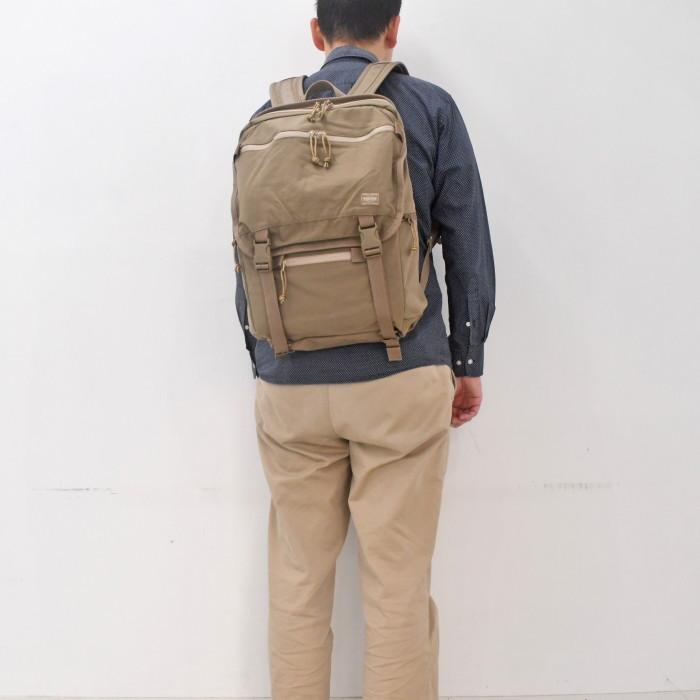 PORTER ポーター クランカーズ デイパック(L) 568-08172 ベージュ 吉田 