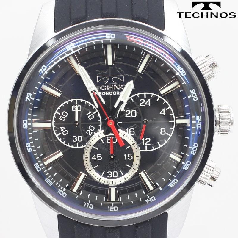 TECHNOS（テクノス） クロノグラフ腕時計 T8690シリーズ ウレタン 